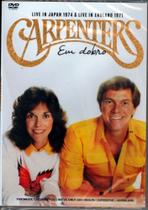 Dvd Carpenters Em Dobro Live Japan 74 & Live England 71 - Sam Records