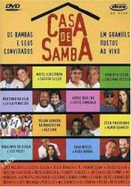 DVD Casa de Samba Os Bambas e Seus Convidados Grandes Duetos