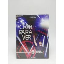 Dvd+Cd Andre Valadão - Crer Para Ver