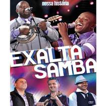 Dvd+cd Exaltasamba - Nossa História (Box 3 cds + 1 dvd) - Universo cultural