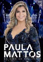 DVD + CD Paula Mattos - Ao Vivo Em São Paulo