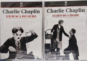 Dvd Charlie Chaplin - Luzes Da Cidade+Em Busca do Ouro