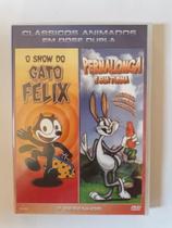 DVD Clássicos Animados O Show Do Gato Felix e Pernalonga e Sua Turma