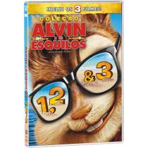 DVD Coleção Alvin E Os Esquilos (1,2 E 3)