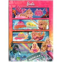 DVD - Coleção Barbie Sereias (4 DVDs) - Universal Studios