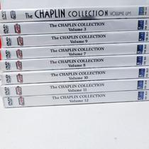DVD Coleção Carlie Chaplin VOL 1,3,7,8,9,10,11,12 (8 DVDS)