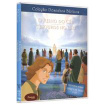 DVD - Coleção Desenhos Bíblicos: O Reino do Céu Tesouros no Céu - Focus Filmes