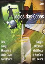 DVD Coleção Ídolos das Copas - Pelé Maradona Ronaldinho Vol1 - Cine Art
