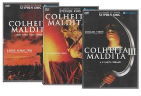 DVD Colheita Maldita - 3 DVDs Stephen King Originais DVD Colheita Maldita - 3 DVDs Stephen King Originais