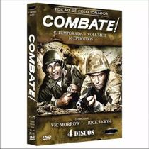 DVD - COMBATE! - 4ª Temporada 1º Volume - Digibook - 4 Discos - World Classics
