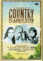 DVD Country - Classic Hits Of The 50, 60 & 70 - Sony BMG