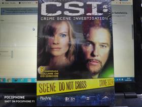 dvd CSI - crime scene investigation temorada 6 vol.2 - cbs