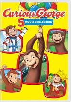 DVD Curious George - Coleção de 5 filmes - UNIVERSAL