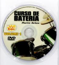 DVD Curso de Bateria para Iniciantes Volume 1 com Postura, Técnicas, Ritmos, Viradas, Rudimentos - Edon