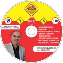 Dvd Curso Teórico De Habilitação De Trânsito - Vídeo Aulas - Auto Clique E Ronaldo Cardoso