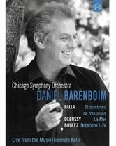 Dvd daniel barenboim chicago symphony orchestra - livre fron