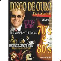 DVD Disco de Ouro Volume 4 Elton John Creedence e Muito Mais
