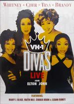 DVD - Divas Live VH-1 (WHITNEY HOUSTON / CHER / TINA TURNER - COQUEIRO VERDE