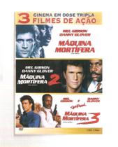 Dvd duplo cinema em dose tripla- filmes de ação maquina mo.. - Warner
