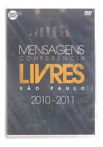 Dvd Duplo Mensagens Conferencia Livres - São Paulo 210-2011