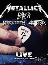 DVD Duplo The Big 4 Metallica Slayer Megadeth Anthrax - UNIVERSAL Music