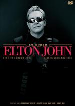 Dvd Elton John - Em Dobro - Live In London - 2013 + Live In Scotland - 1976 - LC
