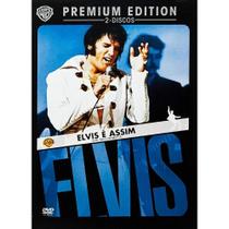 DVD Elvis É Assim (NOVO) Duplo + Luva - Warner Home Video