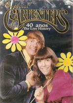 DVD Especial Carpenters 40 Anos The Live History - RHYTHM AND BLUES