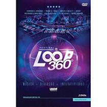 Dvd festival loop 360 duplo música + diversão + interatividade