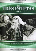 DVD Festival Os Três Patetas - Volume 3 Original