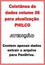 Dvd Físico. Atualização De Dados Lcd,coletânea Philco.vol 6 - Clube do Técnico do Brasil