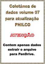 Dvd Físico.atualização De Dados Lcd,coletânea Philco Vol 7