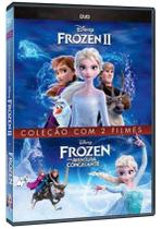 Dvd Frozen 1 e 2 Animação Disney - Melhor Preço!