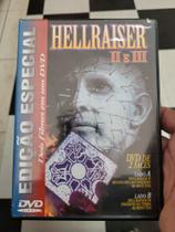 Dvd hellraiser ii e iii - 2 filmes