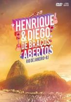 DVD - Henrique e Diego - De Braços Abertos Rio de Janeiro -RJ