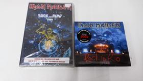 Dvd Iron Maiden Rock Am Ring 2005 + Rock in Rio Cd Duplo