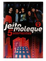 Dvd Jeito Moleque - 5 Elementos - Ao Vivo