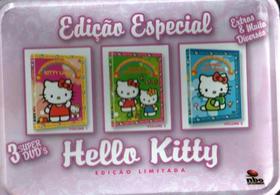 DVD Lata Hello Kitty - 3 Super Dvds Original