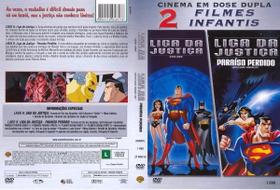 Dvd Liga Da Justiça + Paraíso Perdido - Animações Dc