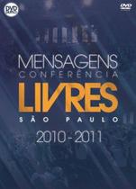 DVD Livres Para Adorar Mensagem Conferência São Paulo Ao Vivo Duplo - Onimusic