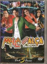 Dvd malla 100 alça - a boa do forro ao vivo - novo