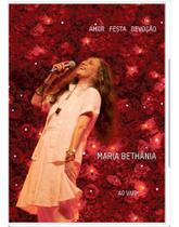 Dvd maria bethânia - amor, festa e devoção ao vivo - BISCOI