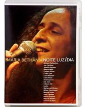 Dvd maria bethânia: noite luzidia - BISCOI