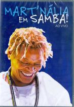 Dvd Mart' Nália - Em Samba! - Ao Vivo - Biscoito Fino