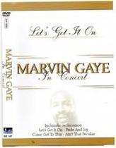 dvd marvin gaye - in concert - rhythm and blue