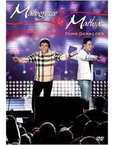 Dvd Matogrosso e Mathias - Duas Geracoes-2014 - Radar Music