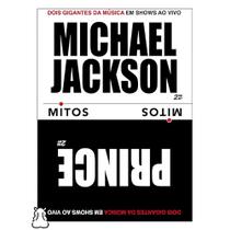 DVD Michael Jackson e Prince Série Mitos Duplo Lacrado - Hm