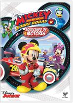 DVD Mickey Aventuras Sobre Rodas. Aquecendo Os Motores