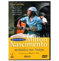 DVD Milton Nascimento Acústico na Suiça