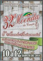 Dvd - Moenda Da Canção - 32ª Edição (dvd+cd)